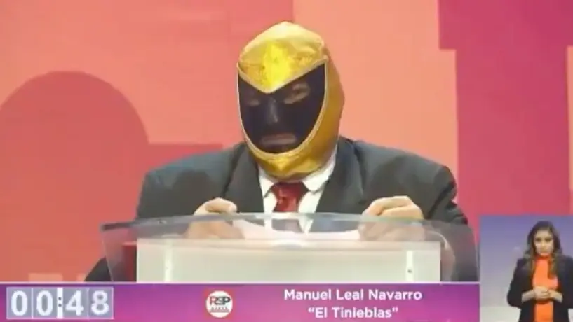 Tinieblas: Víctima de burlas y memes tras ridículo en debate por la Venustiano Carranza