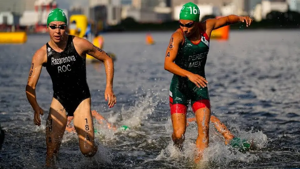 Tokio 2020: México finalizó en el decimosexto lugar en triatlón por relevos mixto