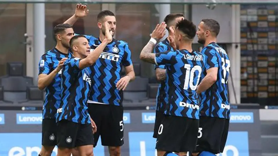 Serie A: Inter celebró Título de la liga con goleada ante la Sampdoria