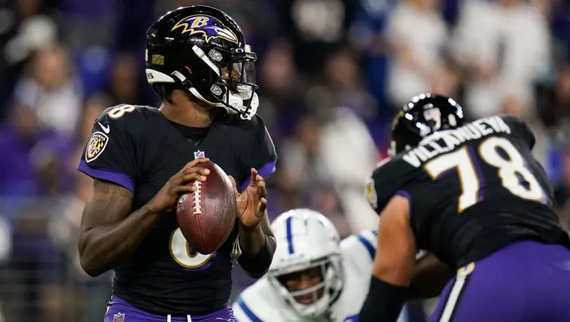 NFL: Lamar Jackson lideró remontada de Ravens para vencer a Colts en tiempo extra