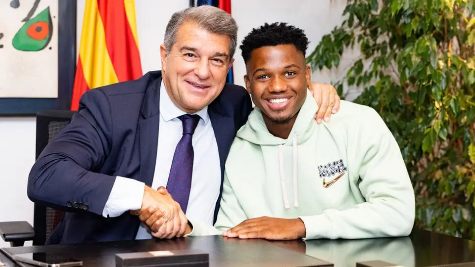 Ansu Fati: 'Hubo ofertas, pero mi primera opción siempre fue el Barça'