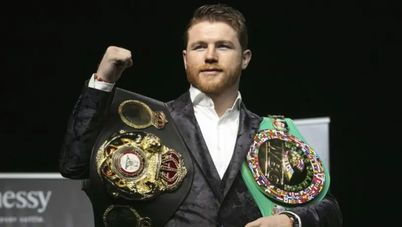 Canelo Álvarez mostró sus habilidades como bailarín con el hijo de Andy Ruíz