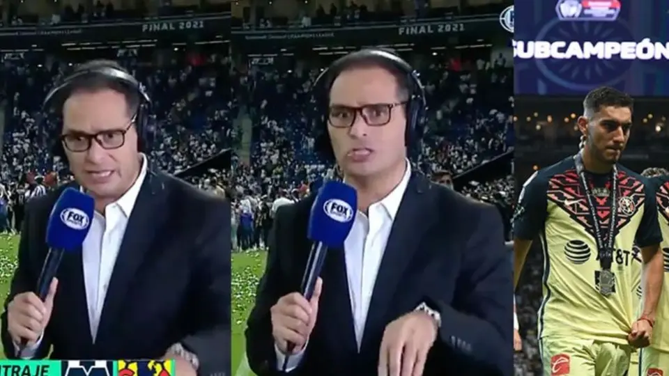 Conductor de Fox Sports a afición del América: 'Robo el futbol mezquino con el que se conforman'