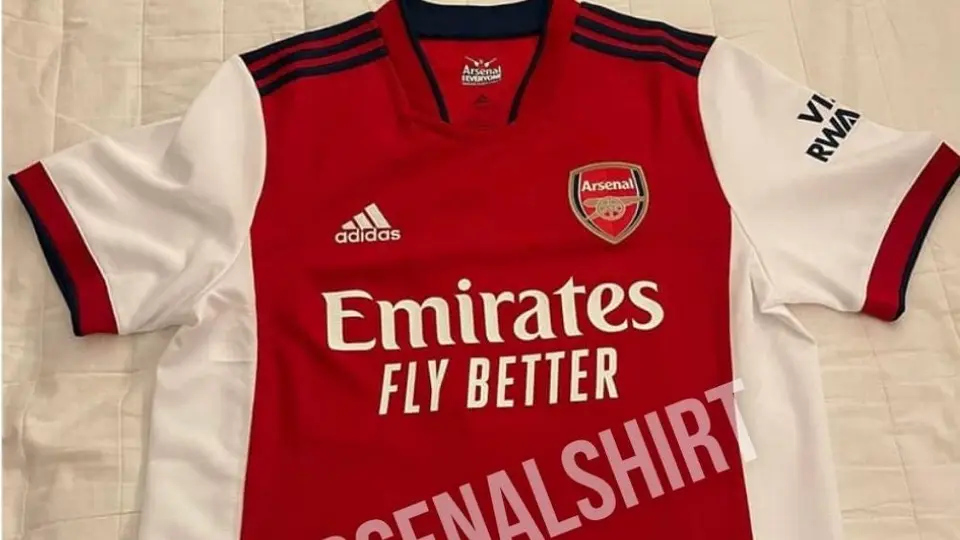 Arsenal: Se filtraron imágenes de la posible nueva camiseta de los Gunners