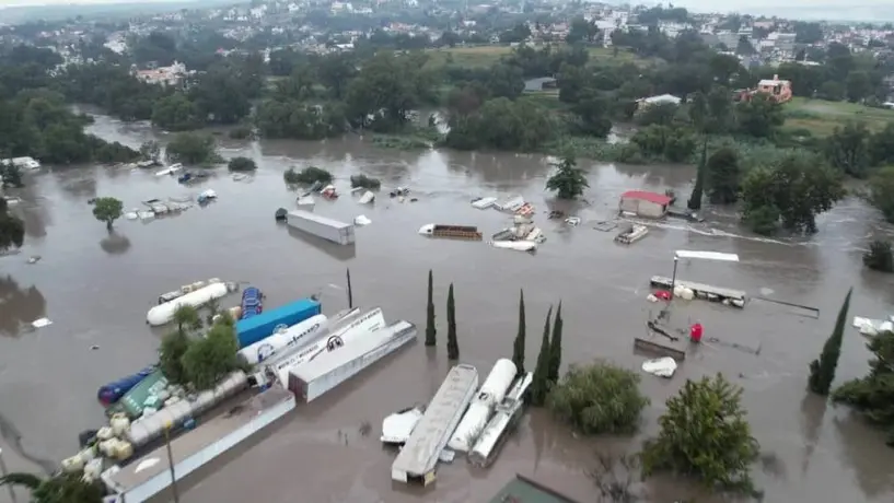 Cruz Azul: Cooperativa instaló centros de acopio y refugios ante inundaciones en Hidalgo