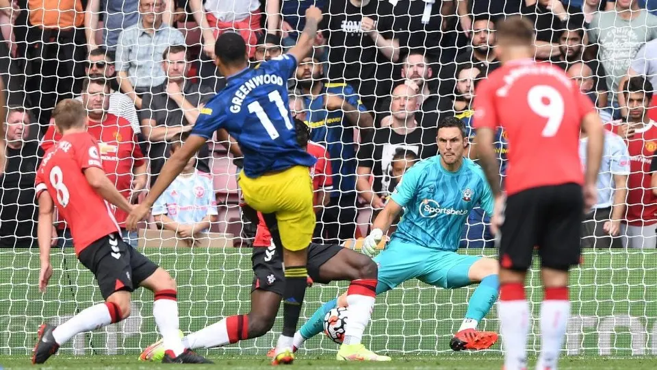 Manchester United: Salvó el empate frente al Southampton