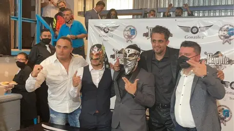 Bandido inauguró su gimnasio al oriente de la Ciudad de México