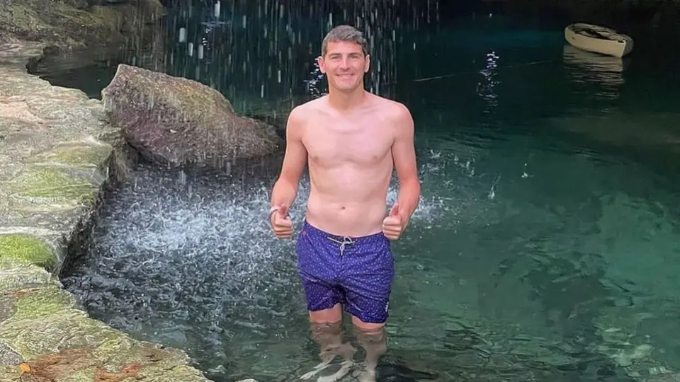 Iker Casillas presumió como disfruta sus vacaciones en México