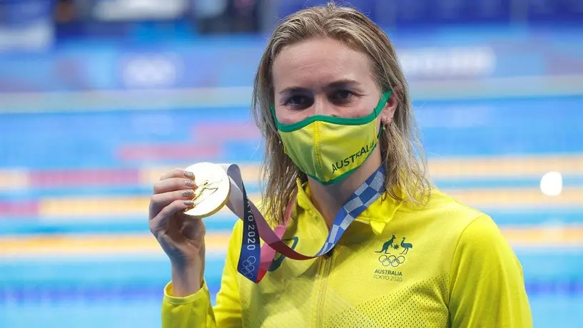 Tokio 2020: Ariarne Titmus ganó oro en los 200 metros libres; Ledecky no subió al podio
