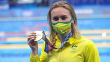 Tokio 2020: Ariarne Titmus ganó oro en los 200 metros libres; Ledecky no subió al podio