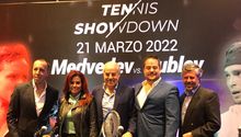 Tennis Showdown entre Medvedev y Rublev dio el 'raquetazo' de salida