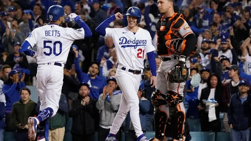 MLB Playoffs: Dodgers derrotó a Giants para empatar la serie a dos juegos