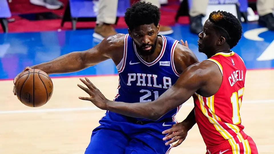 NBA Playoffs: 76ers empatan serie ante Hawks con un Embiid inspirado