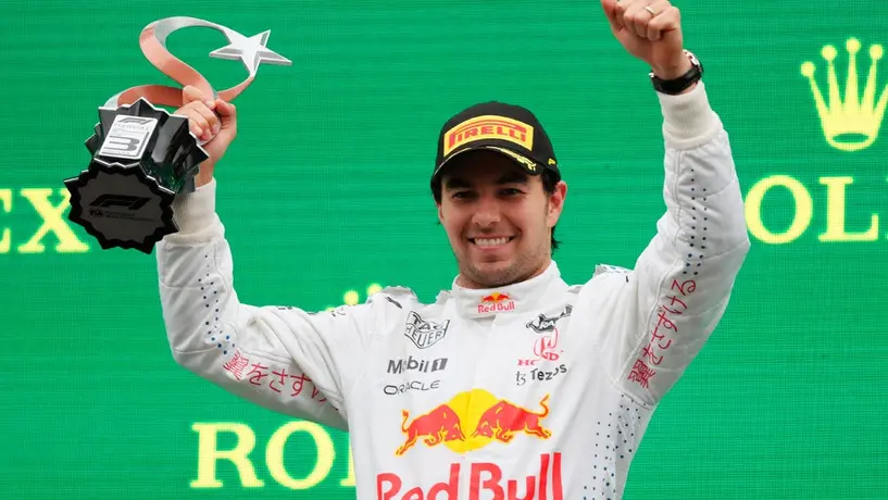 F1: Checo Pérez, tercer lugar en Gran Premio de Turquía