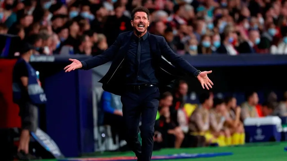 Cholo Simeone: 'Se puede protestar, pero la televisión y el dinero mandan'