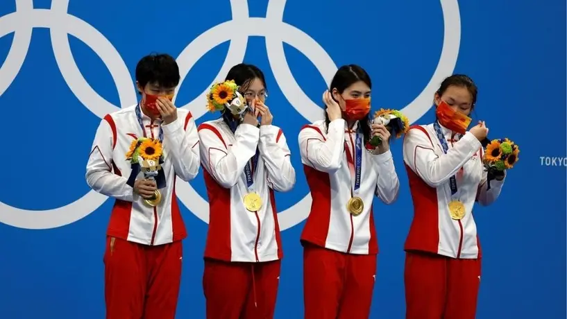 Tokio 2020: Equipo femenino de China ganó relevo de 4x200 con nuevo récord mundial