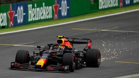 Checo Pérez: Fue sexto en el segundo día de pruebas libres del GP de Brasil