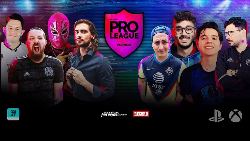 Pro League Partners, torneo de FIFA 21 que reúne a creadores y jugadores profesionales