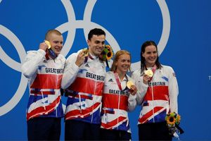 Tokio 2020: Gran Bretaña se lleva el primer 4x100 estilos mixto en natación