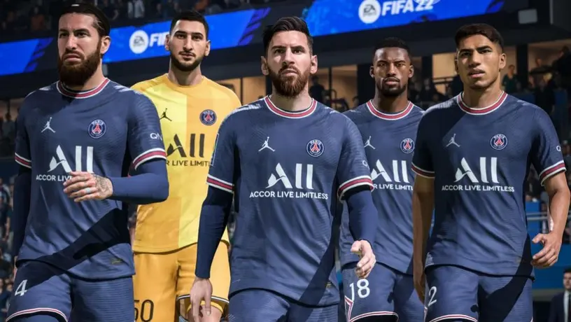 FIFA 22: Bromeó sobre la llegada de Messi al París Saint-Germain