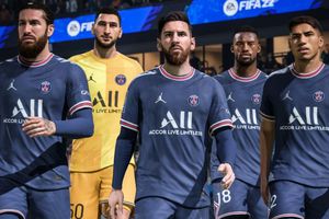 FIFA 22: Bromeó sobre la llegada de Messi al París Saint-Germain