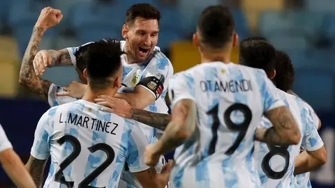 Copa América: Argentina goleó a Ecuador y clasificó a Semifinales