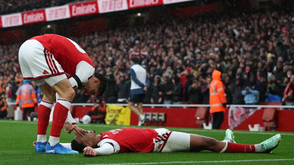 Kai Havertz tras anotar en Premier League con Arsenal | AP