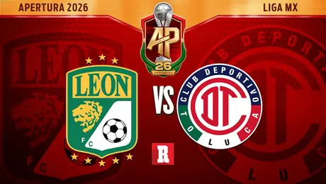 León vs Toluca EN VIVO Liga MX Apertura 2026 Jornada 14 | Finaliza el duelo con empate 1-1
