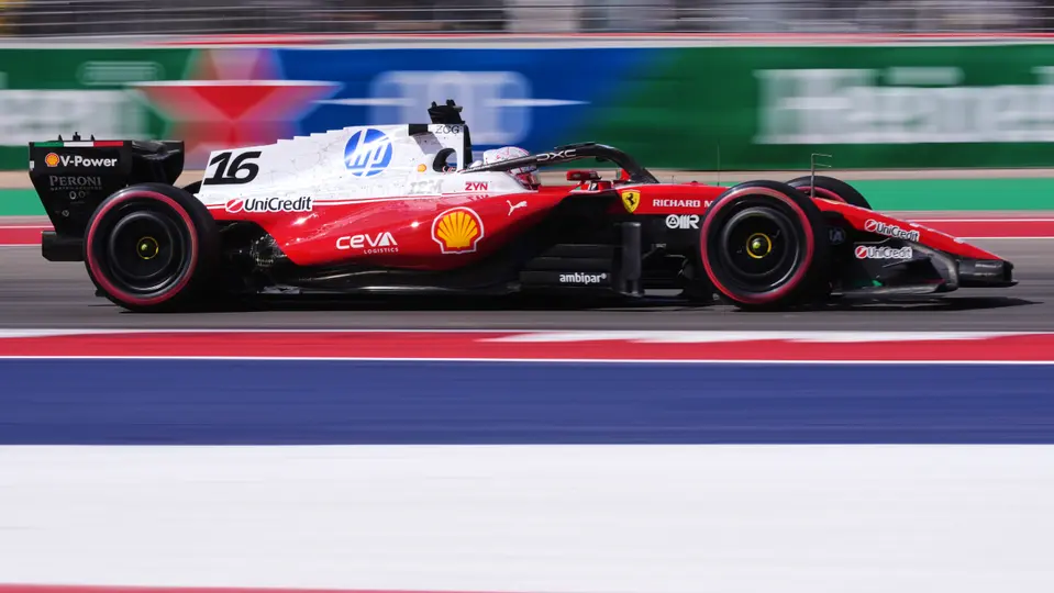 Charles Leclerc, piloto de Ferrari, en el Gran Premio de Estados Unidos | AP