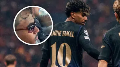 ¡Lamentable! Lamine Yamal ignora a niño y lo deja al borde del llanto cuando tan solo quería una foto