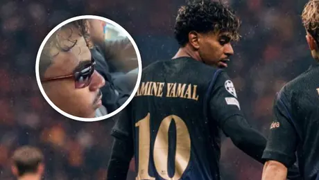¡Lamentable! Lamine Yamal ignora a niño y lo deja al borde del llanto cuando tan solo quería una foto