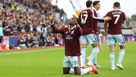 ¡Se acabó el invicto! Aston Villa derrota al Manchester City con doblete de Nico Jackson