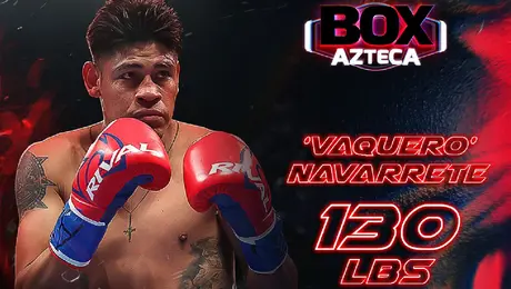 Vaquero Navarrete cumple en la báscula para enfrentar a O'Shaquie Foster