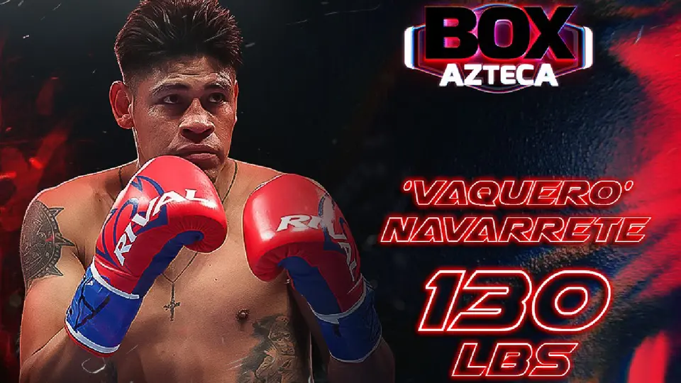 Vaquero Navarrete cumple en la báscula para enfrentar a O'Shaquie Foster