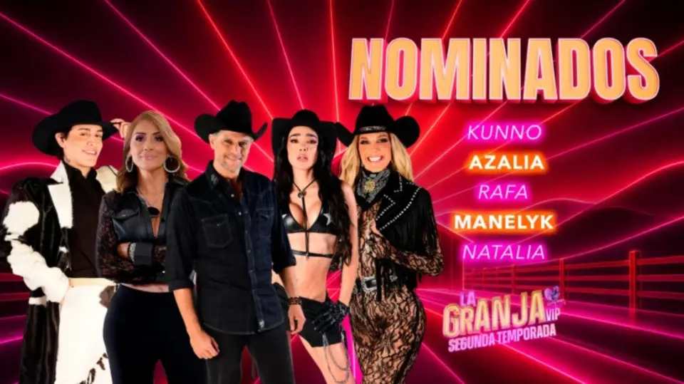 Ellos son los nominados en La Granja VIP. / La Granja VIP