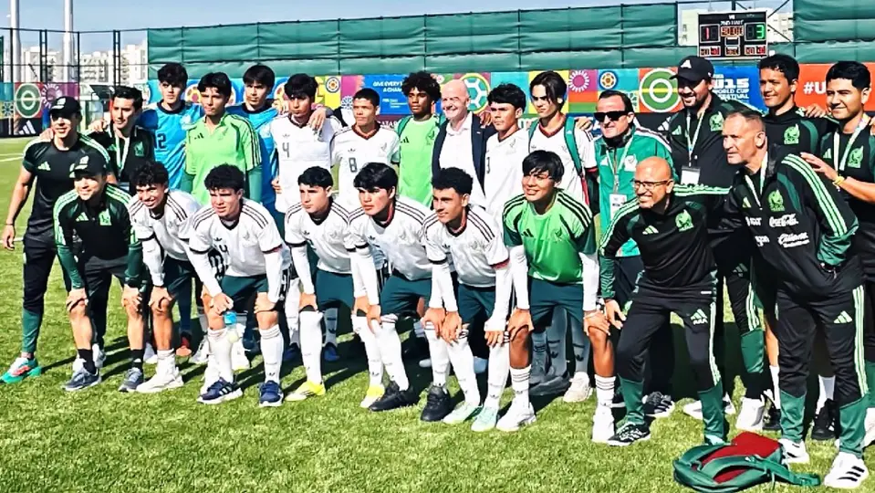 México Sub-15 en Azerbaiyán 2026 | X:@AllFutbolMX
