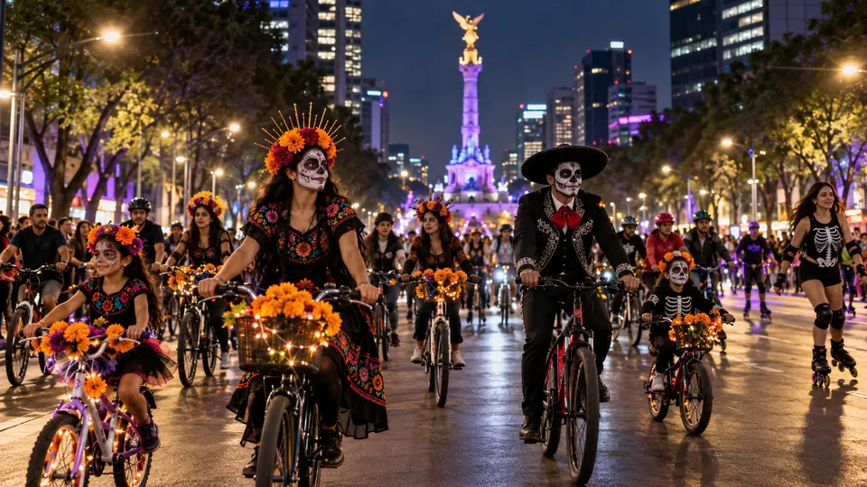 Paseo Nocturno de Día de Muertos 2026 en CDMX: ¿a qué hora inicia HOY sábado 24 de octubre y cuál es la ruta?