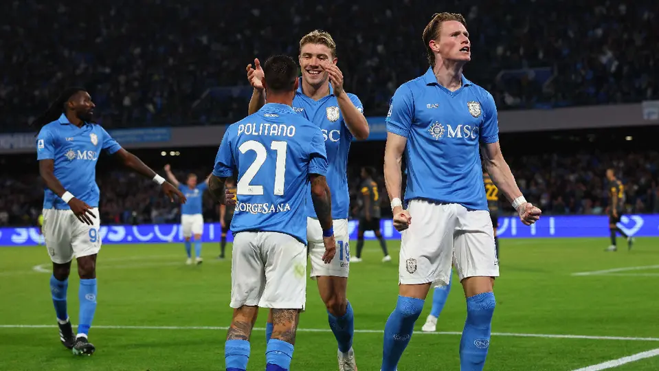McTominay ante la Roma en la Serie A | AP