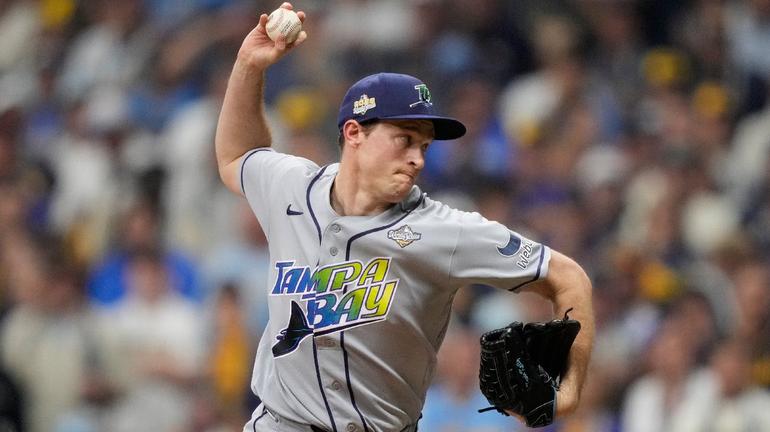 Kevin Kelly, lanzador de Tampa bay Rays | AP