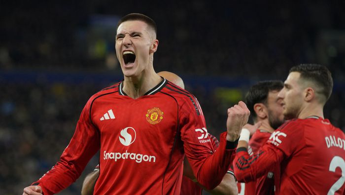 Benjamin Sesko en celebración de gol en la Premier League | AP