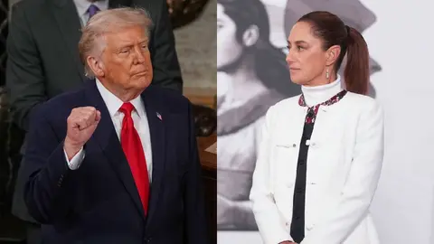 ¿Qué le dijo? Trump le marcó a Sheinbaum para preguntarle sobre el operativo contra el Mencho