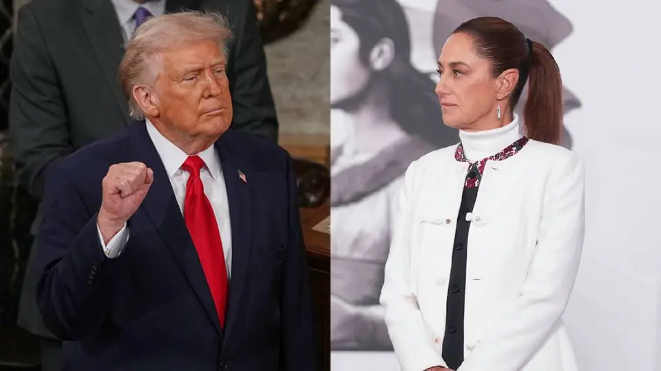 ¿Qué le dijo? Trump le marcó a Sheinbaum para preguntarle sobre el operativo contra el Mencho