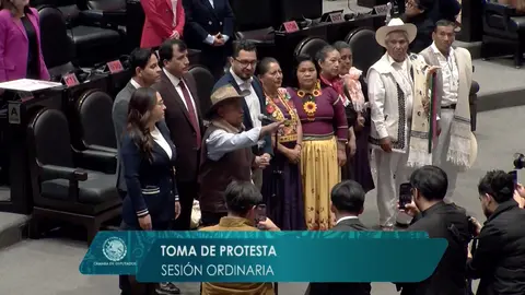 Luis Morales Flores rindió protesta como diputado suplente de Sergio Mayer / Especial