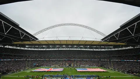 El mítico Estadio de Wembley en una vista panorámica l AP