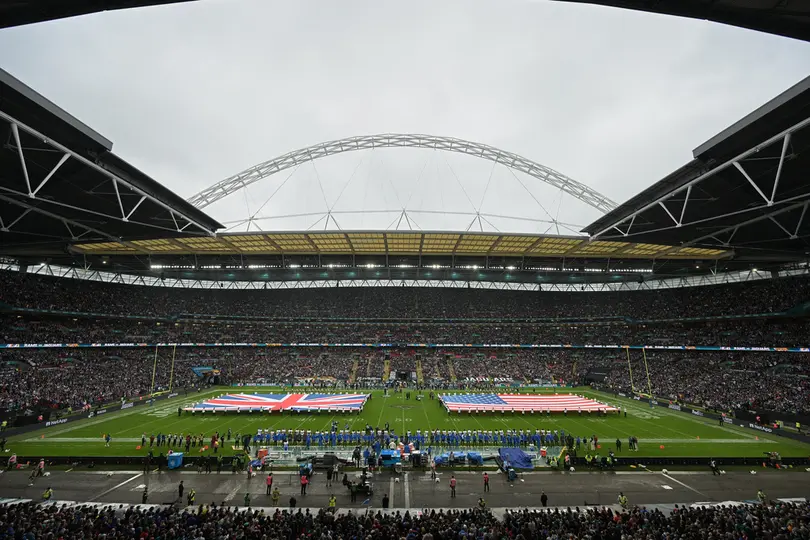 El mítico Estadio de Wembley en una vista panorámica l AP