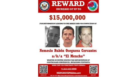Para Estados Unidos, el Mencho sí se llama Nemesio Rubén Oseguera Cervantes/AP
