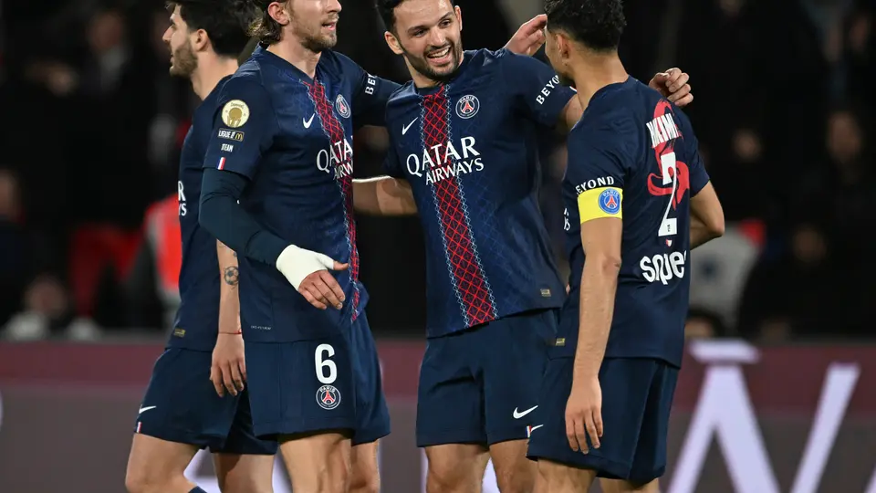 Festejo tras un gol de Gonçalo Ramos | AP