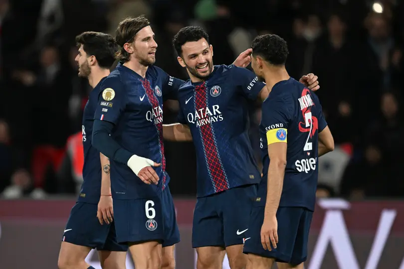 Festejo tras un gol de Gonçalo Ramos | AP