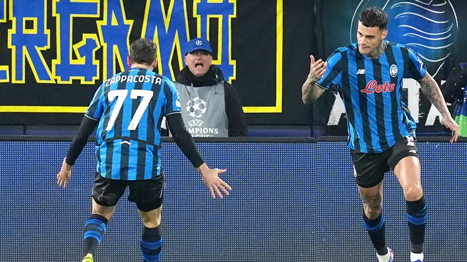 Atalanta lleva ventaja sobre Lazio l AP