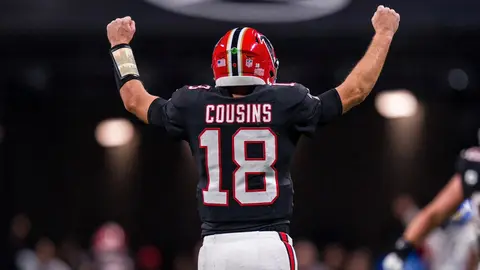 Kirk Cousins deja a los Falcons tras dos temporadas | X @KirkCousins8